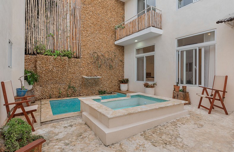 Airbnb en Zona Colonial con piscina