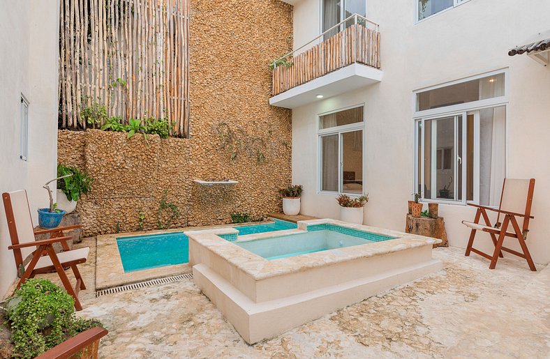 Airbnb en Zona Colonial con piscina