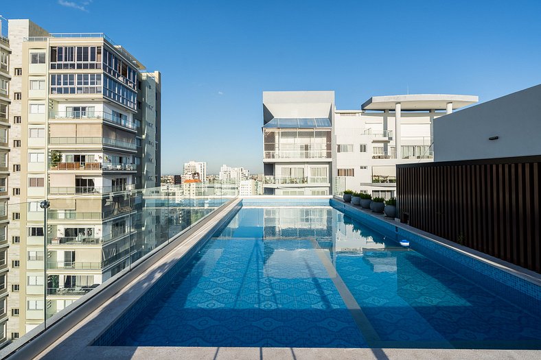 Luxury*Pool*1BR Rooftop*piantini*YellowKey*