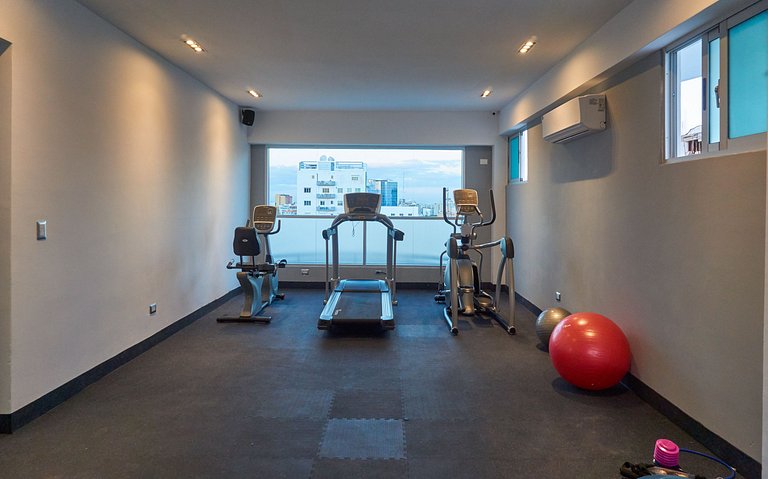 Modern 1BR-WiFi-AC-View-Gym-BlueMall |Yellowkey